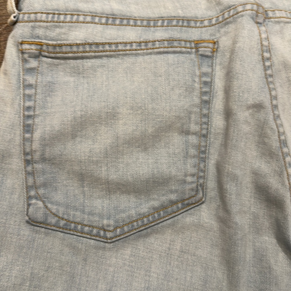 Rag and Bone Dre Low Rise Slim Boyfriend Distressed Jeans Edgewater Size 29 - Picture 13 of 14